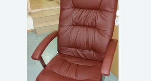 Обтяжка офисного кресла. Александров